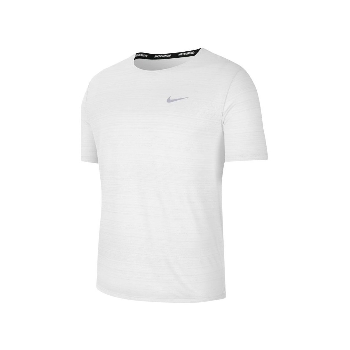 Oblečenie Muž Tričká s krátkym rukávom Nike Drifit Miler Biela