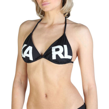 Oblečenie Žena Plavky kombinovateľné Karl Lagerfeld - kl21wtp05 Čierna