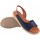 Topánky Žena Univerzálna športová obuv Eva Frutos Dámske sandále  1205 modré Modrá