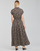 Oblečenie Žena Dlhé šaty Betty London PARILLA Čierna / Viacfarebná
