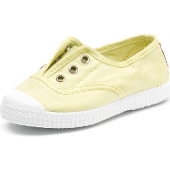 Topánky Deti Tenisová obuv Cienta Chaussures en toiles  Tintado jaune pastel