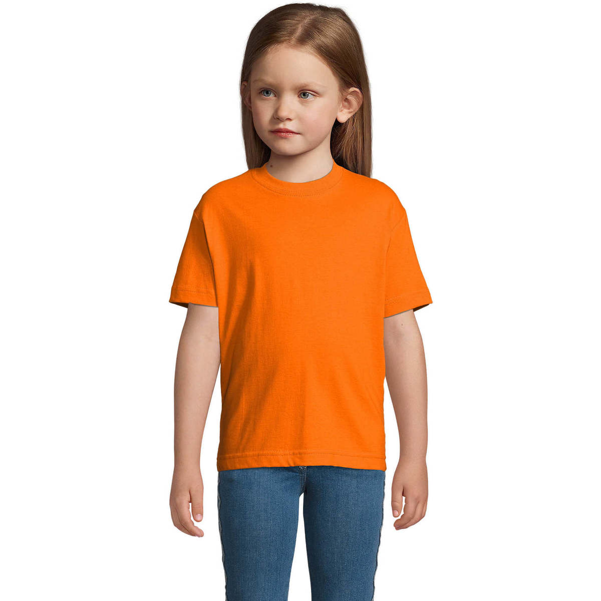 Oblečenie Deti Tričká s krátkym rukávom Sols Camista infantil color Naranja Oranžová
