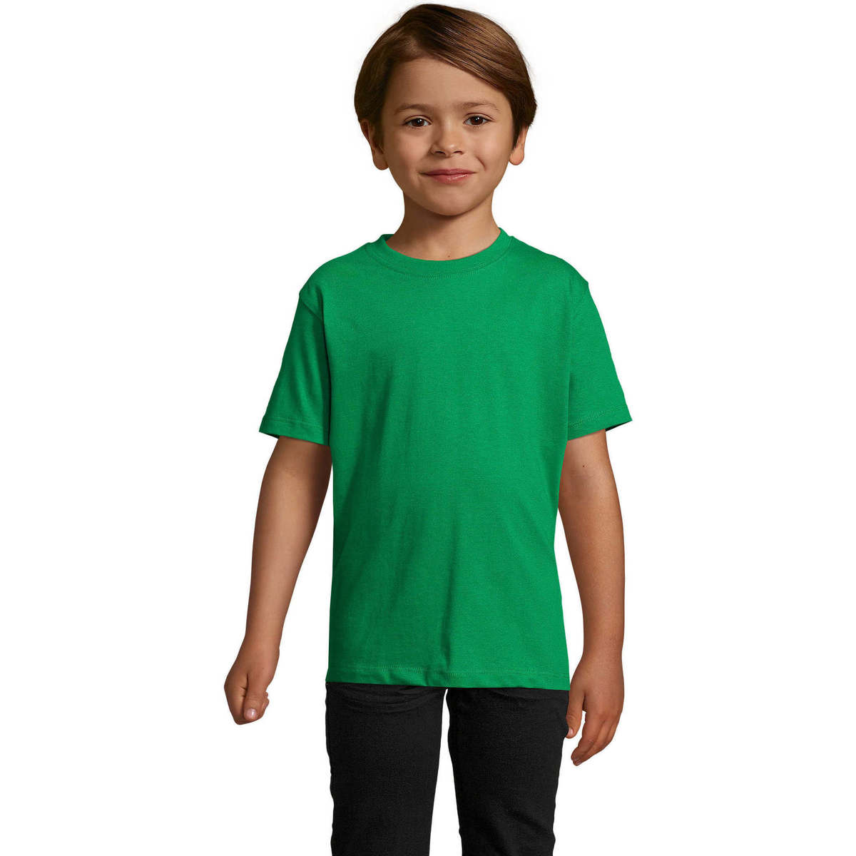 Oblečenie Deti Tričká s krátkym rukávom Sols Camista infantil color Verde Pradera Zelená