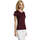 Oblečenie Žena Tričká s krátkym rukávom Sols Camiseta IMPERIAL FIT color Borgoña Bordová