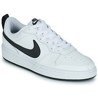 Topánky Deti Nízke tenisky Nike NIKE COURT BOROUGH LOW 2 (GS) Biela / Čierna