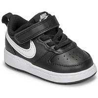 Topánky Deti Nízke tenisky Nike NIKE COURT BOROUGH LOW 2 (TDV) Čierna / Biela