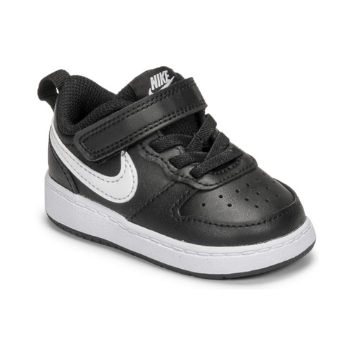 Topánky Deti Nízke tenisky Nike NIKE COURT BOROUGH LOW 2 (TDV) Čierna / Biela