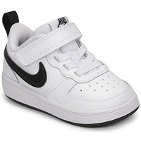 Topánky Deti Nízke tenisky Nike NIKE COURT BOROUGH LOW 2 (TDV) Biela / Čierna