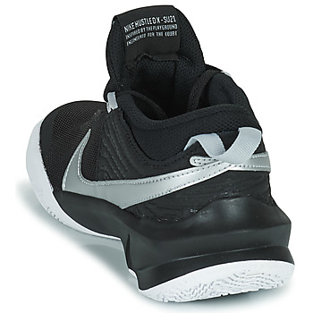 Nike TEAM HUSTLE D 10 (GS) Čierna / Strieborná