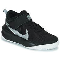 Topánky Deti Členkové tenisky Nike TEAM HUSTLE D 10 (PS) Čierna / Strieborná