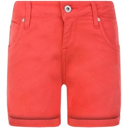 Oblečenie Dievča Šortky a bermudy Pepe jeans  Červená