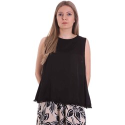 Oblečenie Žena Tielka a tričká bez rukávov Gaudi 111FD45035 čierna