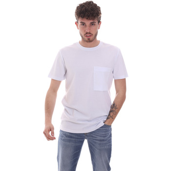 Oblečenie Muž Tričká s krátkym rukávom Antony Morato MMKS02023 FA100229 Biela
