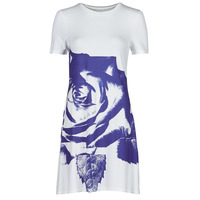 Oblečenie Žena Krátke šaty Desigual WASHINTONG Biela / Modrá