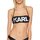 Oblečenie Žena Plážové šatky a parea Karl Lagerfeld KL21WTP06 Čierna