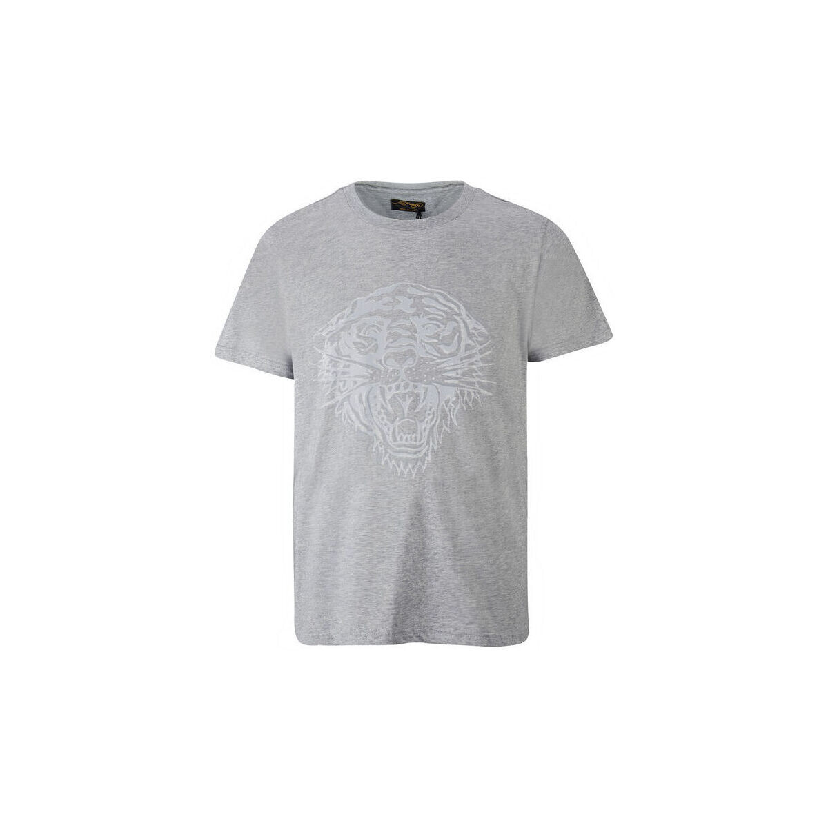 Oblečenie Muž Tričká s krátkym rukávom Ed Hardy Tiger glow t-shirt mid-grey Šedá