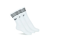 Spodná bielizeň Vysoké ponožky adidas Originals SOLID CREW SOCK X3 Biela