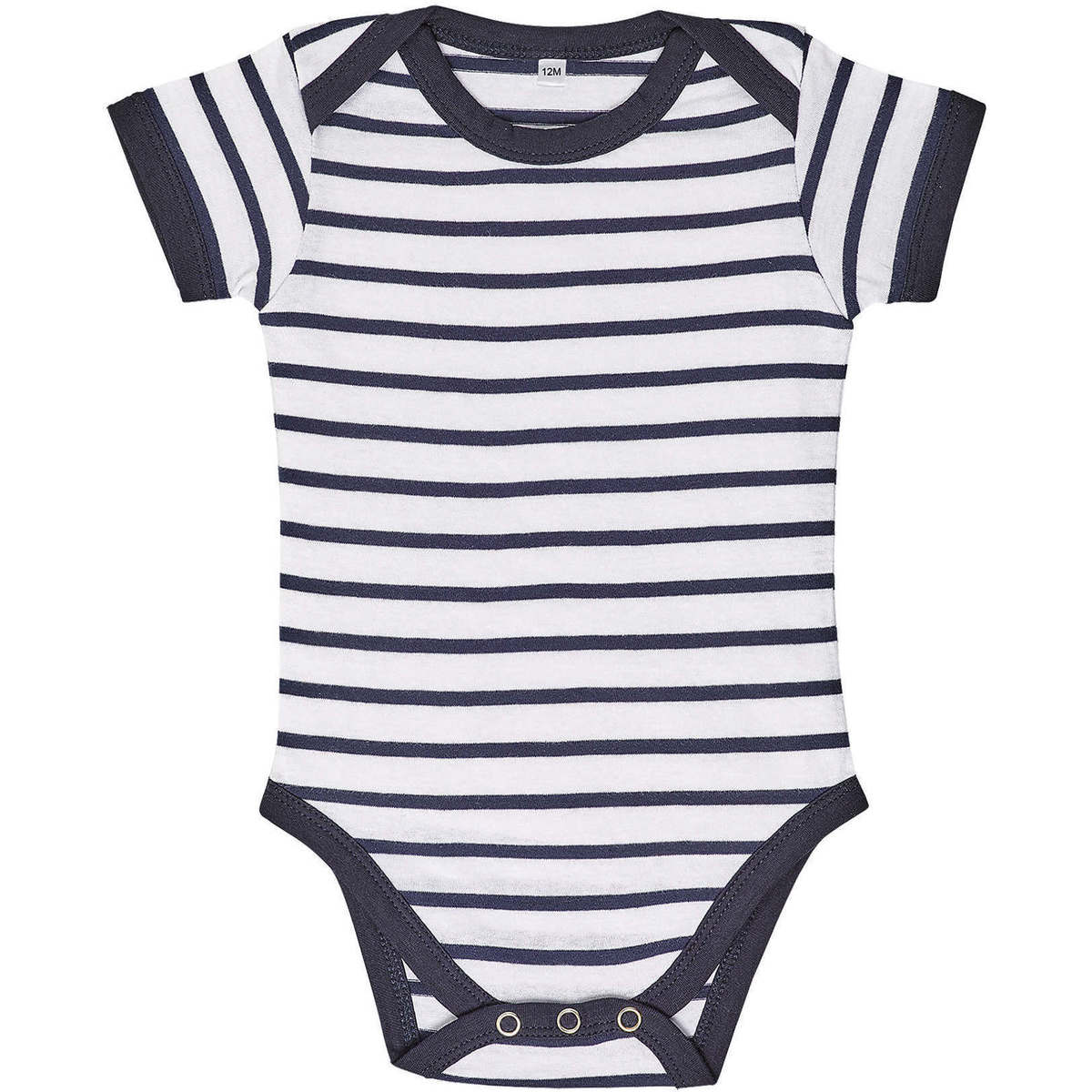Oblečenie Deti Tričká s krátkym rukávom Sols Body bebé a rayas Modrá