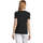 Oblečenie Žena Tričká s krátkym rukávom Sols MOTION camiseta de pico mujer Čierna