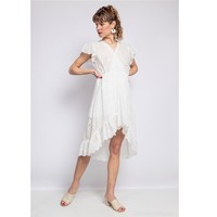 Oblečenie Žena Krátke šaty Fashion brands U5233-BLANC Biela