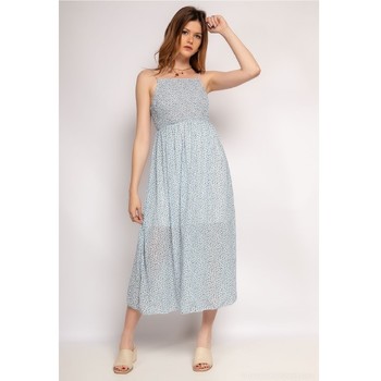 Oblečenie Žena Dlhé šaty Fashion brands 571-BLEU-CLAIR Modrá