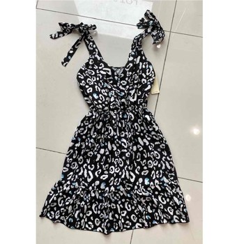 Oblečenie Žena Krátke šaty Fashion brands 5165-NOIR Čierna