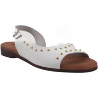 Topánky Žena Univerzálna športová obuv Eva Frutos Dámske sandále  9106 biele Biela