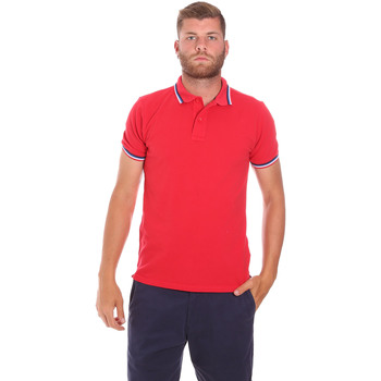 Oblečenie Muž Polokošele s krátkym rukávom Sundek M779PLJ6500 Červená