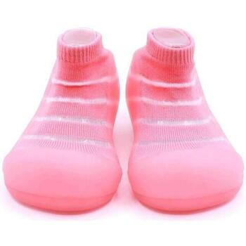 Topánky Deti Detské papuče Attipas SeeThrough - Pink Ružová