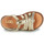Topánky Dievča Sandále GBB BANGKOK + Zlatá