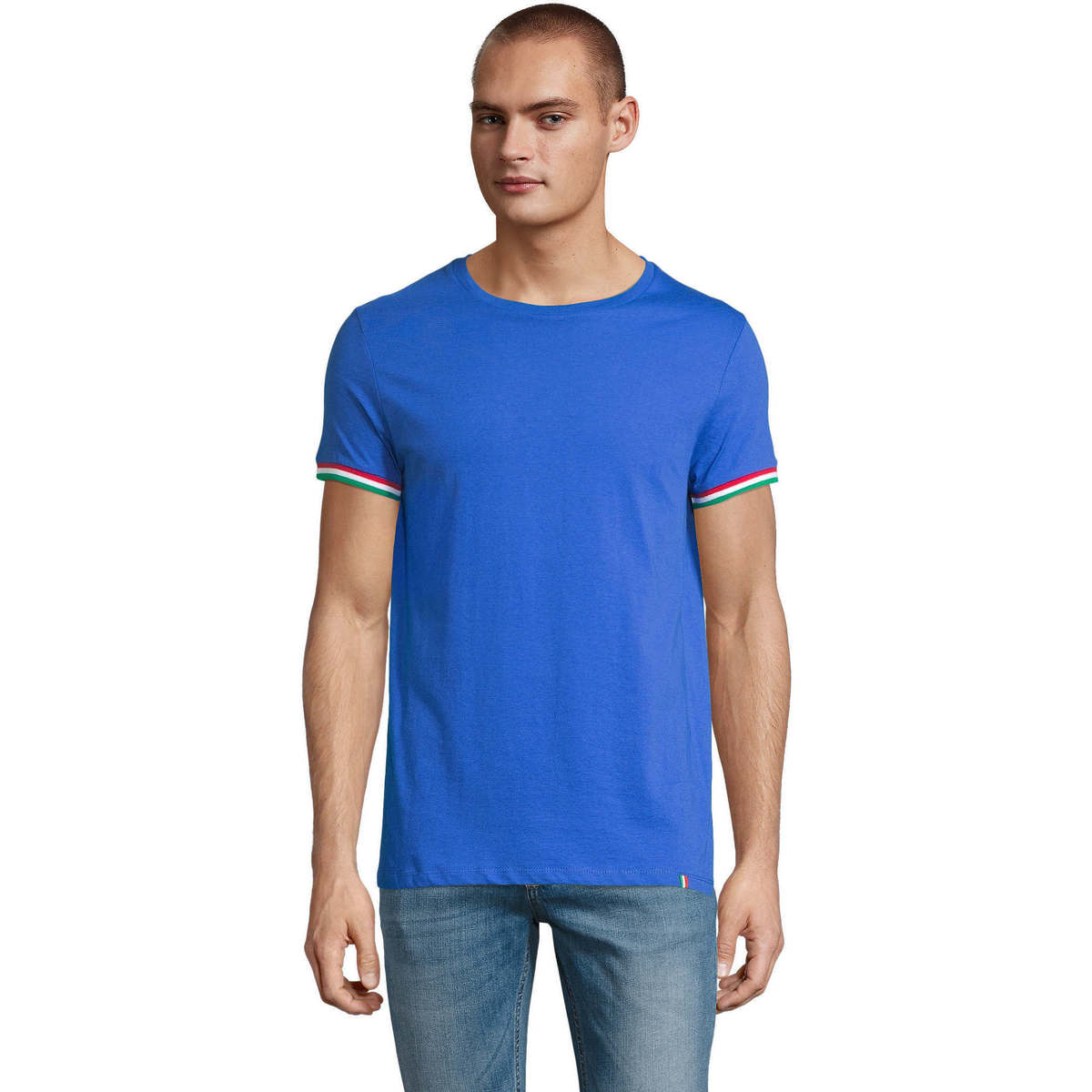 Oblečenie Muž Tričká s krátkym rukávom Sols CAMISETA MANGA CORTA RAINBOW Modrá