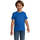 Oblečenie Deti Tričká s krátkym rukávom Sols REGENT FIT CAMISETA MANGA CORTA Modrá