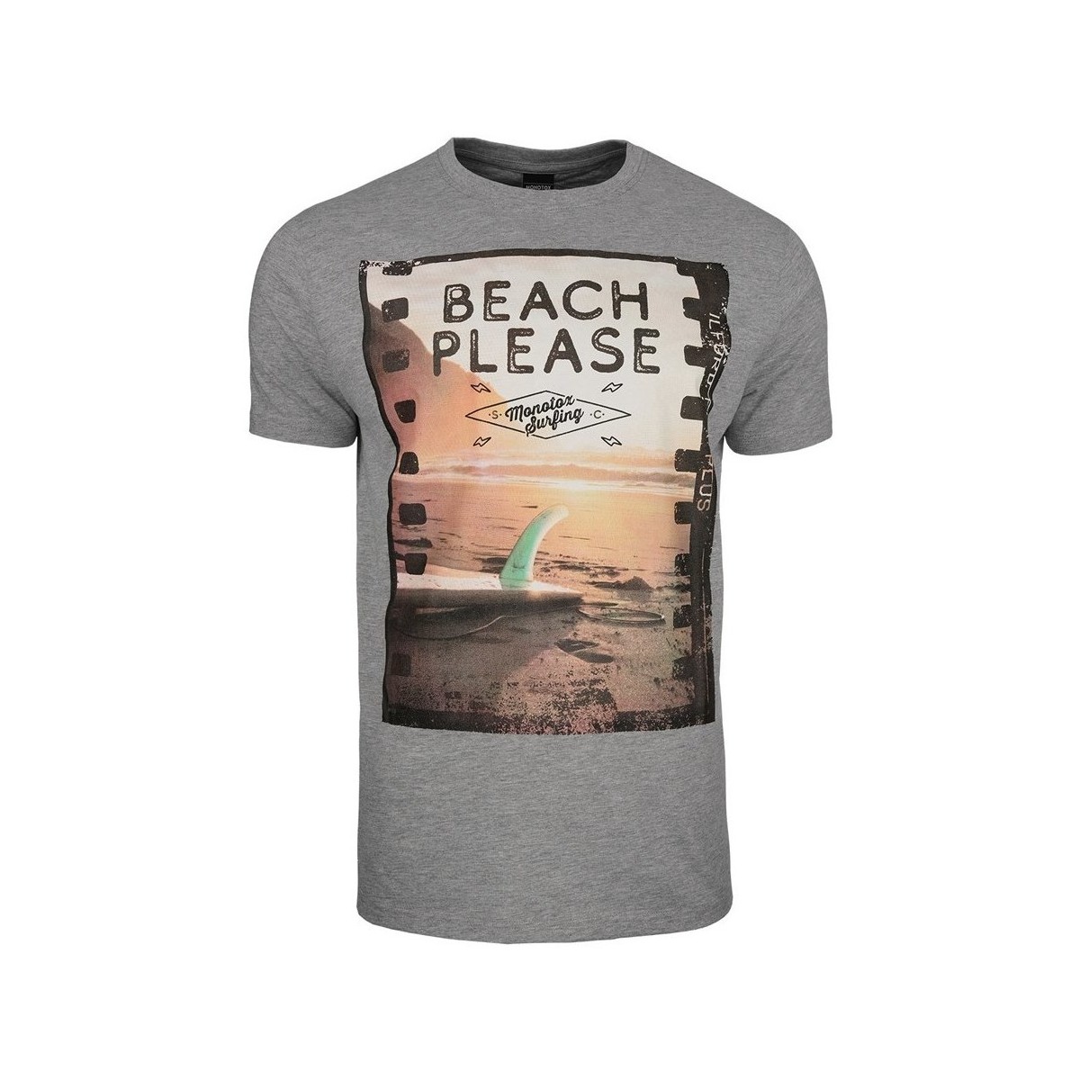 Oblečenie Muž Tričká s krátkym rukávom Monotox Beach Šedá