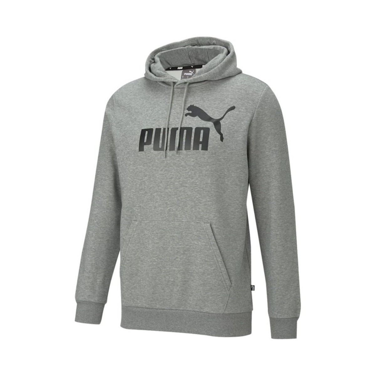 Oblečenie Muž Mikiny Puma Essential Big Logo Hoody Šedá