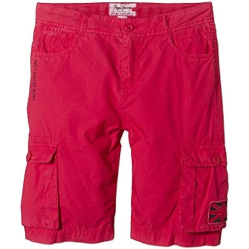 Oblečenie Chlapec Šortky a bermudy Pepe jeans  Červená