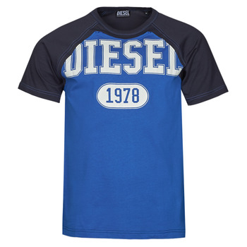 Oblečenie Muž Tričká s krátkym rukávom Diesel T-RAGLEN Modrá