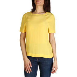 Oblečenie Žena Tričká s krátkym rukávom Tommy Hilfiger - xw0xw01059 Žltá