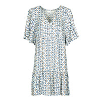 Oblečenie Žena Krátke šaty Deeluxe HORTENSE RO W Modrá / Viacfarebná
