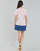 Oblečenie Žena Tričká s krátkym rukávom Guess ES SS GUESS 1981 ROLL CUFF TEE Ružová