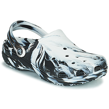 Topánky Nazuvky Crocs CLASSIC MARBLED CLOG Čierna / Biela