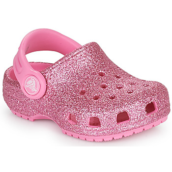 Topánky Dievča Nazuvky Crocs CLASSIC GLITTER CLOG T Ružová
