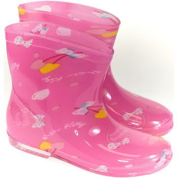 Topánky Deti Obuv pre vodné športy Elu Detské ružové gumáky ANDES Ružová