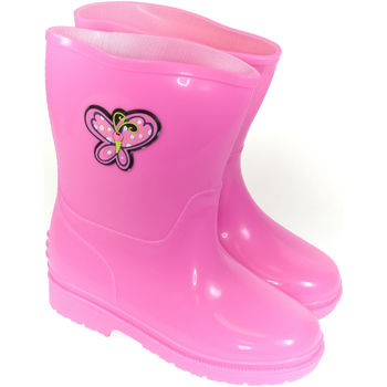 Topánky Deti Obuv pre vodné športy Elu Detské ružové gumáky SADEE Ružová