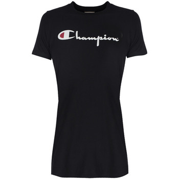Oblečenie Žena Tričká s krátkym rukávom Champion 110045 Čierna
