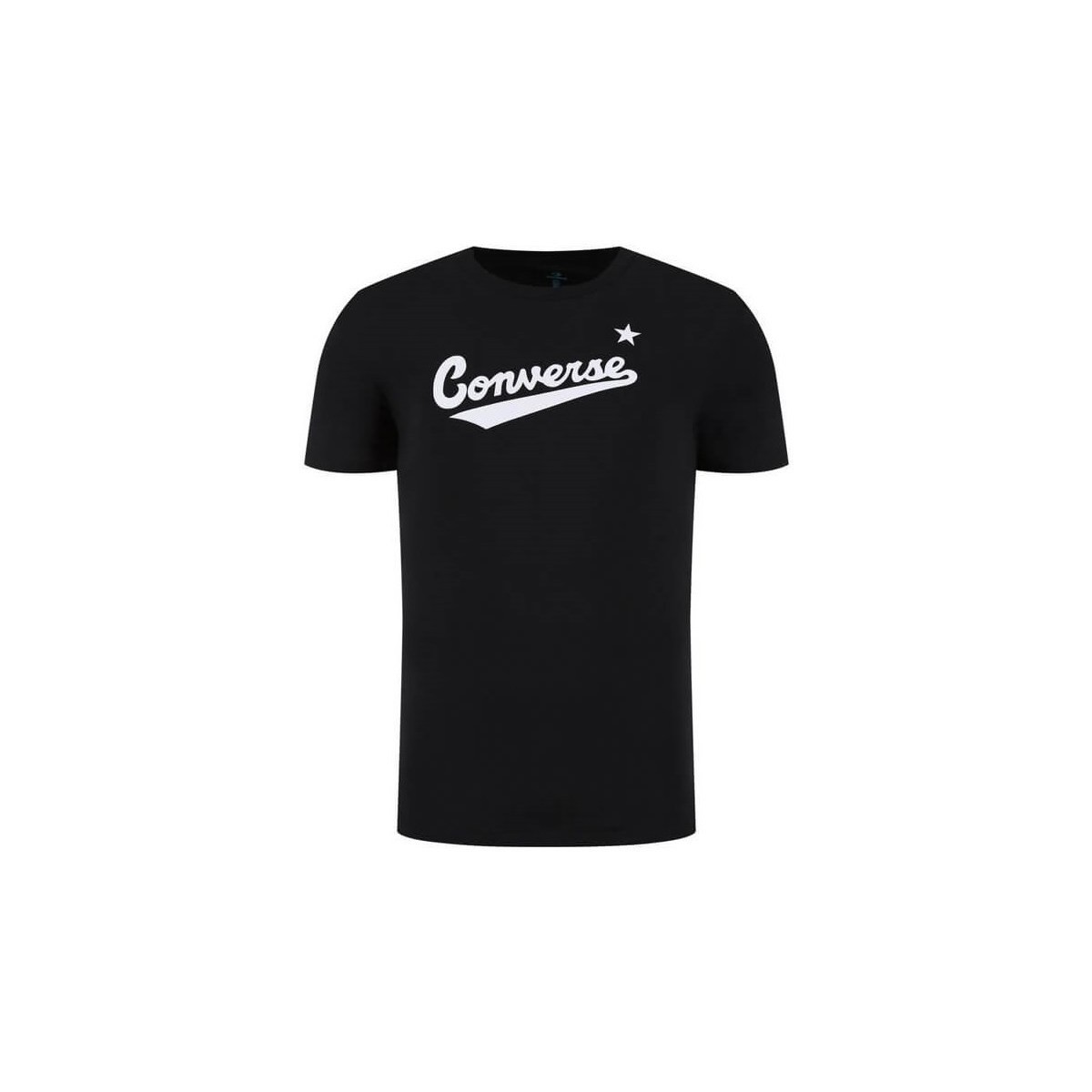 Oblečenie Muž Tričká s krátkym rukávom Converse Center Front Logo Čierna