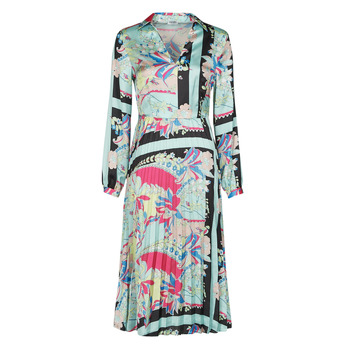 Oblečenie Žena Dlhé šaty Liu Jo ABITO TS. Modrá / Kvetovaná