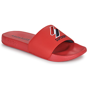 Topánky Muž športové šľapky Superdry Core Pool Slide Červená