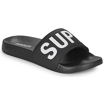 Topánky Muž športové šľapky Superdry Code Core Pool Slide Čierna