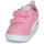Topánky Dievča Nízke tenisky Puma Courtflex v2 V Inf Ružová / Biela
