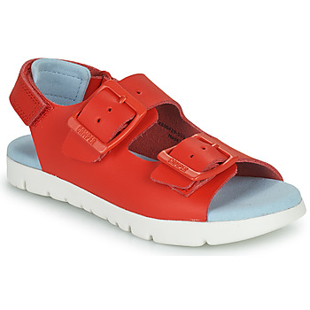 Topánky Deti Sandále Camper OGAS Červená